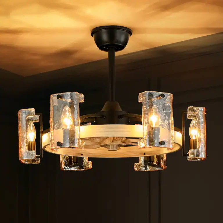 Brass & Crystal Chandelier - Modern Luxury Sputnik Pendant Light with Faceted Crystals, Ideal for Living Room and Dining Room Decor