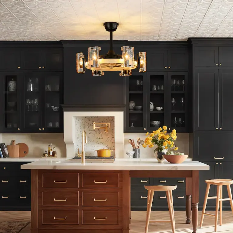 Textured Iron Pendant Light - Industrial Style Hanging Lamp, Ideal for Dining Room and Kitchen Island Decor