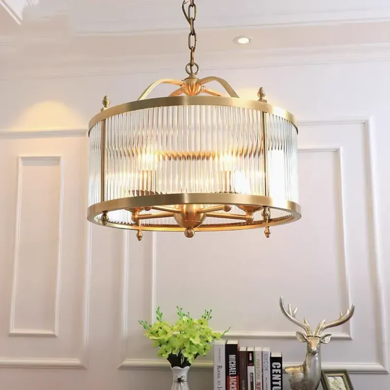 Luxury Brass Chandelier for Living Room – Modern Home Lighting