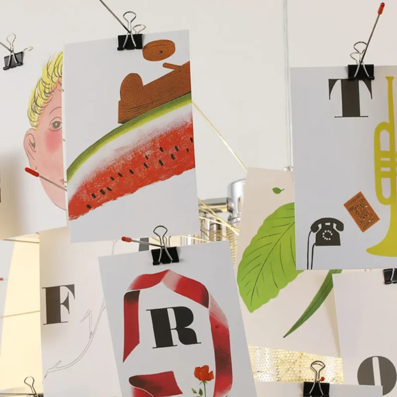 Creative Hanging Card Art Chandelier – Contemporary Decorative Light